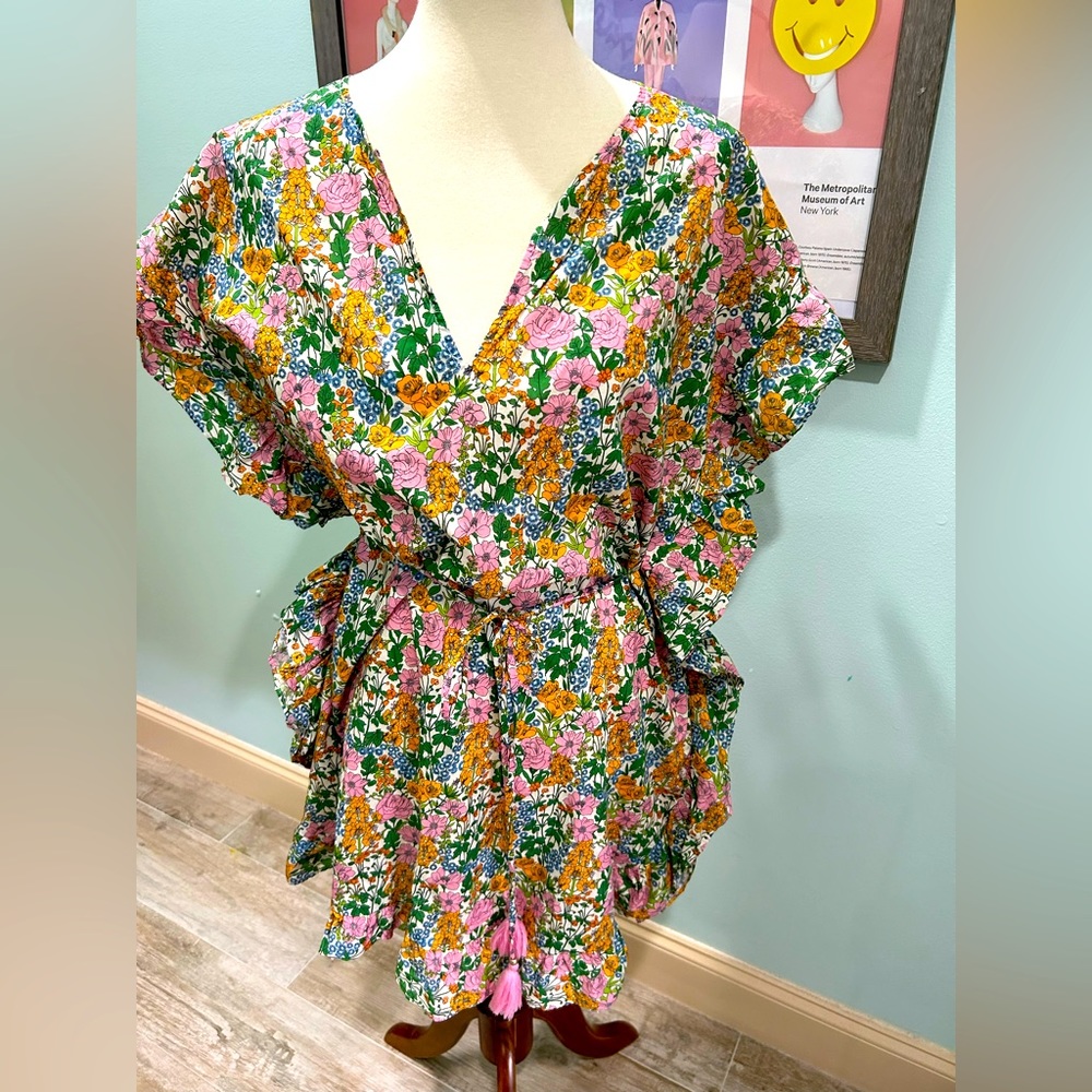 NWT J Crew and Liberty collaboration floral dress. size medium
